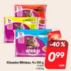 Еда для кошки
Whiskas, 4 х 100 г