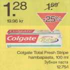 Allahindlus - Colgate Total Fresh Stripe hambapasta