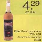 Allahindlus - Bitter Beloff pipranaps