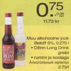 Allahindlus - Muu alkohoolne jook Beloff