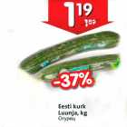 Eesti kurk Luunja, kg