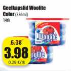 Geelkapslid Woolite
Color