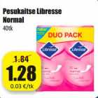 Pesukaitse Libresse
Normal
40tk