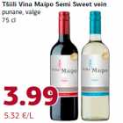 Tšiili Vina Maipo Semi Sweet vein