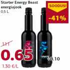 Allahindlus - Starter Energy Beast
energiajook
0,5 L