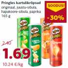 Allahindlus - Pringles kartulikrõpsud