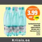 Allahindlus - Karboniseeritud looduslik mineraalvesi Värska, 6x1l