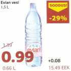 Allahindlus - Evian vesi