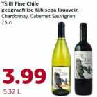 Tšiili Fine Chile
geograafilise tähisega lauavein
