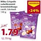Milka Crispello
vahvlikommid
kreemitäidisega