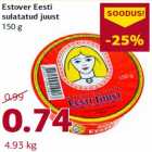 Allahindlus - Estover Eesti
sulatatud juust
150 g