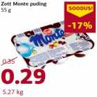 Allahindlus - Zott Monte puding
55 g