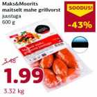 Maks&Moorits
maitselt mahe grillvorst