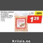 Rimi Basic röstitud
ja soolatud
maapähkel, 400 g