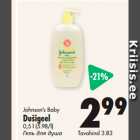 Johnson’s Baby
Dušigeel 0,5 l 