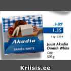 Allahindlus - Juust Akadia Danish White, 500 g