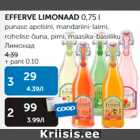 Allahindlus - EFFERVE LIMONAAD 0,75 L