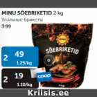 Allahindlus - MINU SÖEBRIKETID 2 kg