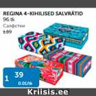 Allahindlus - REGINA 4-KIHILISED SALVRÄTID 96 tk