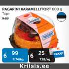 PAGARINI KARAMELLITORT 800 G