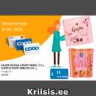 FAZER GEISHA CRISPY MINIS 120 g, SUFFELI PUFFI SNACKS 180 g