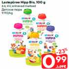 Lastepüree Hipp Bio, 100 g

