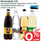 Allahindlus - Karastusjook, 1,5 l

