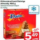 Külmutatud kook Daimiga
Almondy, 400 g
