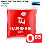 Allahindlus - Hapukoor Tere, 20%, 500 g
