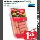 Kanaviiner Maks ja Moorits, 500 g
