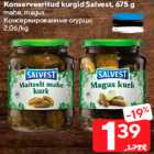 Konserveeritud kurgid Salvest, 675 g

