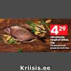 Jahutatuud ja roogitud latikas,
1 kg
