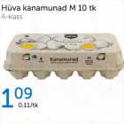 Hüva kanamunad M 10 tk