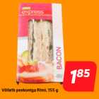 Võileib peekoniga Rimi, 155 g