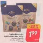Dražeed tumedas
šokolaadis Kalev, 150 g
