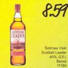 Allahindlus - Šotimaa Viski Scottish Leader 40%,0,5l