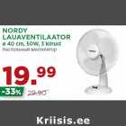 NORDY
LAUAVENTILAATOR
