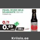 Allahindlus - PEARL RIVER HELE
SOJAKASTE 