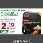 Allahindlus - A-VORST KANALIHA
GRILLVORSTID
APRIKOOSIGA

