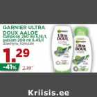 Allahindlus - GARNIER ULTRA
DOUX AALOE
