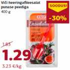 Viči heeringafileesalat
punase peediga
400 g