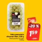 Allahindlus - Hele seemneteta
viinamari Rimi, 500 g