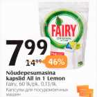 VNõudepesumasina kapslid All in 1 Lemon