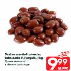 Allahindlus - Dražee mandel tumedas
šokolaadis V. Pergale, 1 kg
