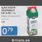 Allahindlus - ALMA KEEFIR TÄISPIIMAST