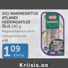 Allahindlus - VICI MARINEERITUD ATLANDI HEERINGAFILEE ÕLIS 240 G