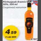 Alkohol - Piiritusjook Aramis V.S.