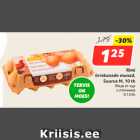 Allahindlus - Rimi
õrrekanade munad,
Suurus M, 10 tk