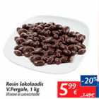 Allahindlus - Rosin šokolaadis V.Pergale, 1 kg