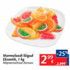 Allahindlus - Marmelaadi lõigud Eksootik, 1 kg